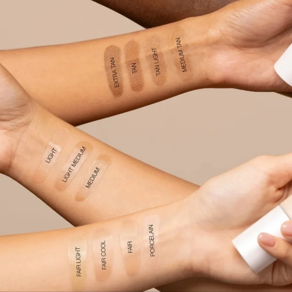 NIB HUDA BEAUTY Glowish MultiDew Skin Tint 1.5 Fair Cool Discontinued Full Size